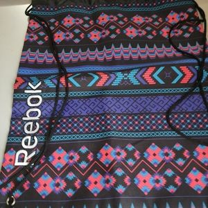 Reebok nylon drawstring backpack